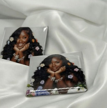 Set of Four Custom Photo Magnets